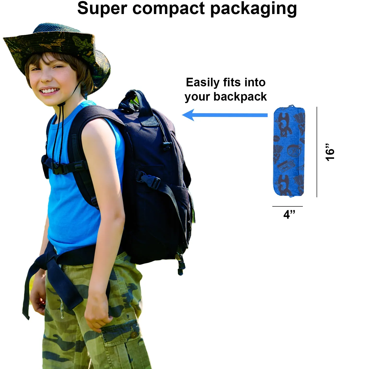 Adventure Theme Kids Camping Tent / Kids Play Tent - Lightweight and Compact (Copy)