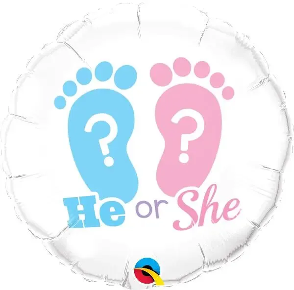 He Or She? Footprints