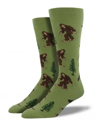 King Size Green Bigfoot Socks (Men's)
