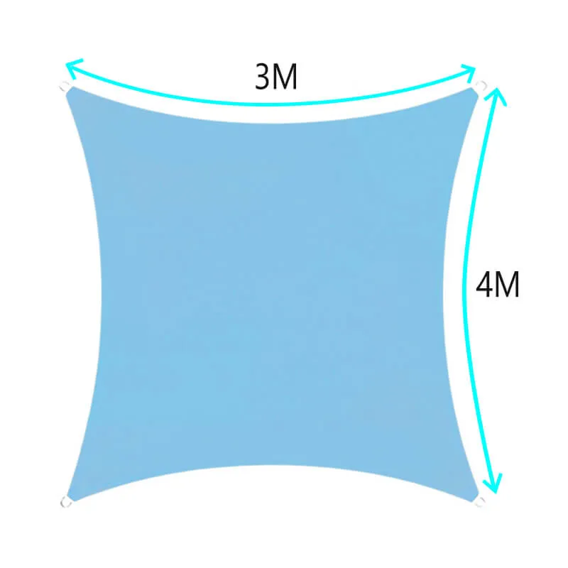 LINEVI Shade Sails Outdoor Blinds of Textile - Rectangle