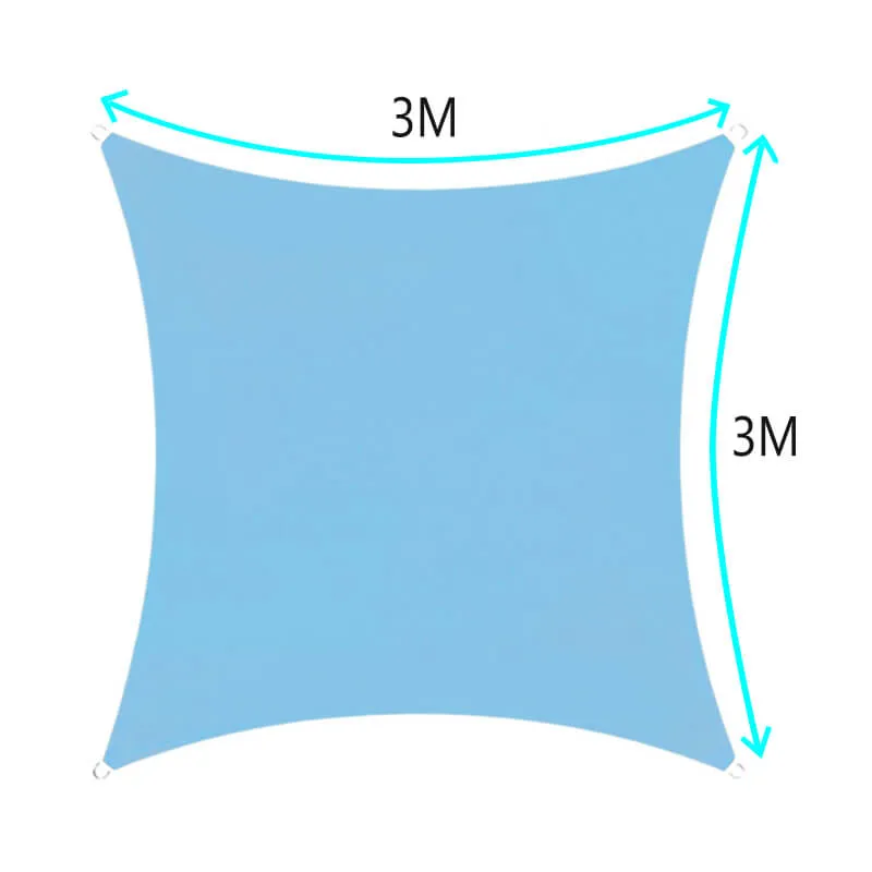 LINEVI Shade Sails Outdoor Blinds of Textile - Rectangle