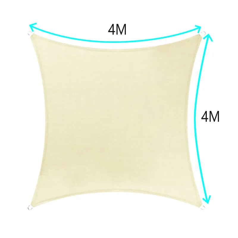 LINEVI Shade Sails Outdoor Blinds of Textile - Rectangle