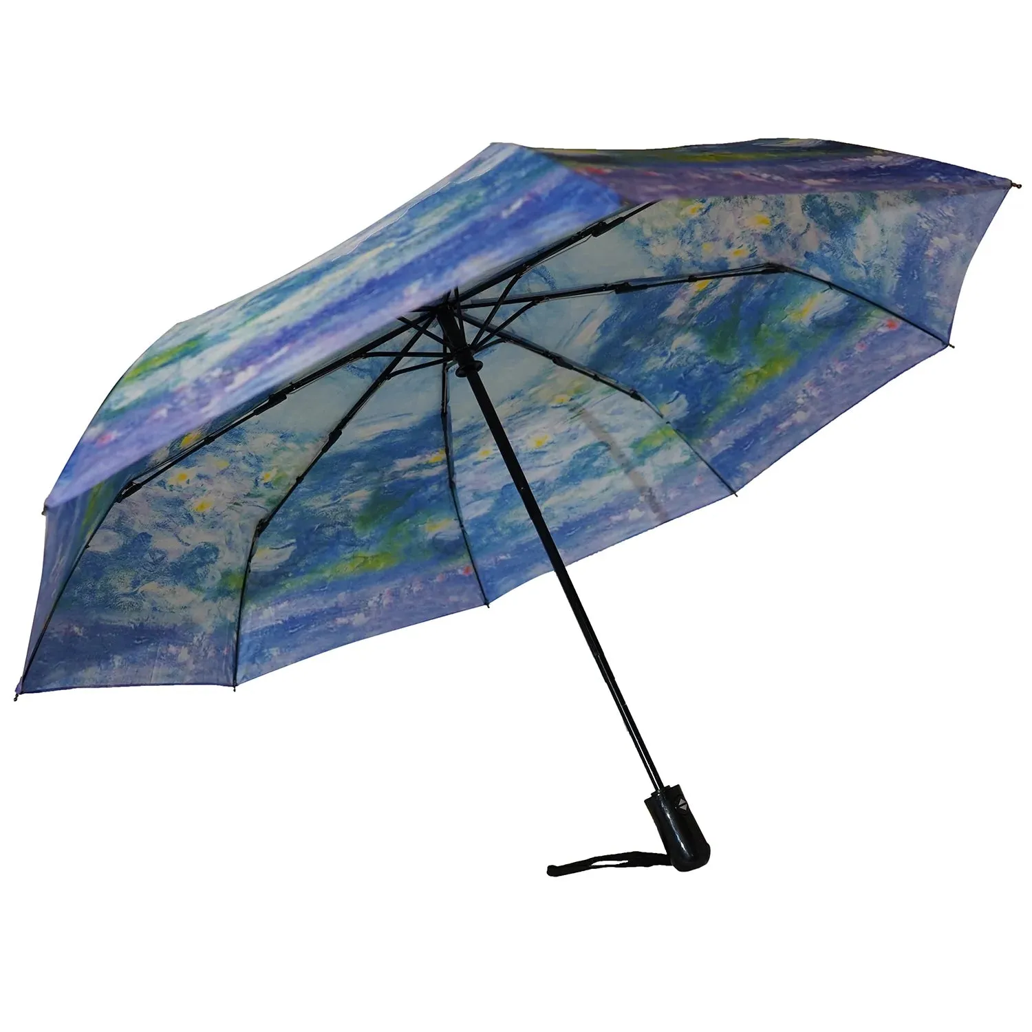 Monet's Waterlilies 12" Compact Collapsible Umbrella