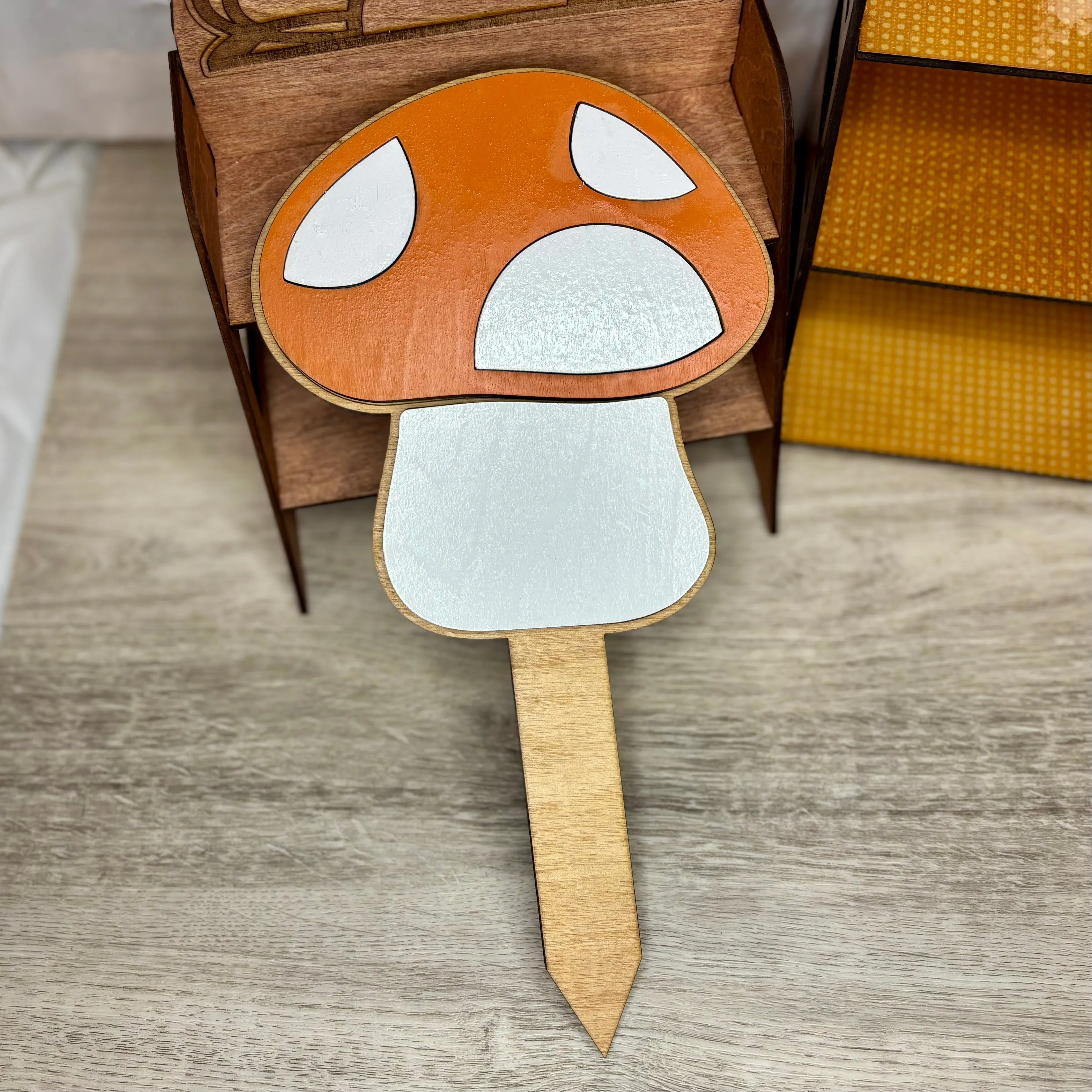 Mushroom Plant Stakes
