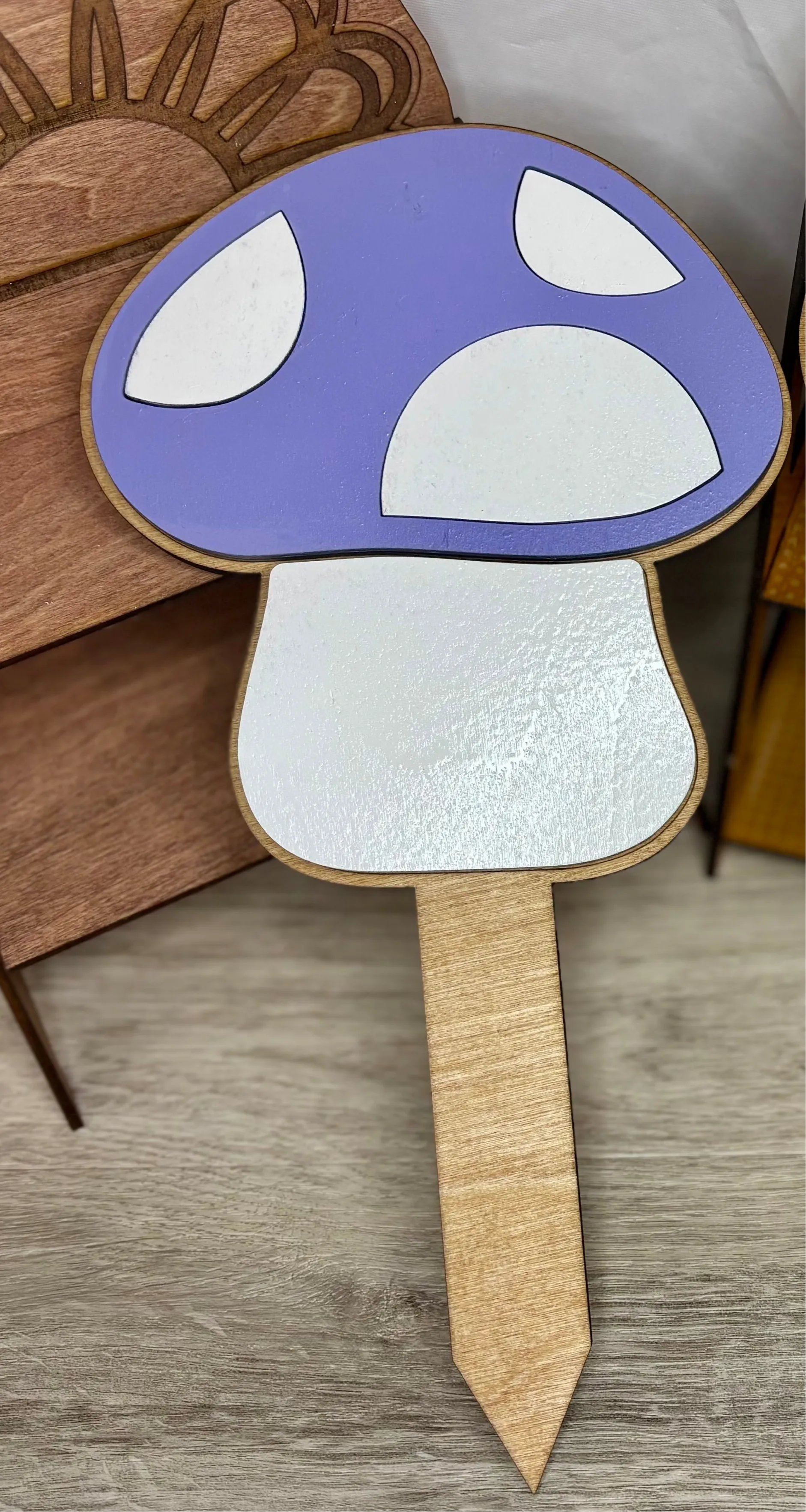 Mushroom Plant Stakes