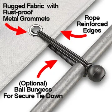 Poly Fire Retardant Tarps