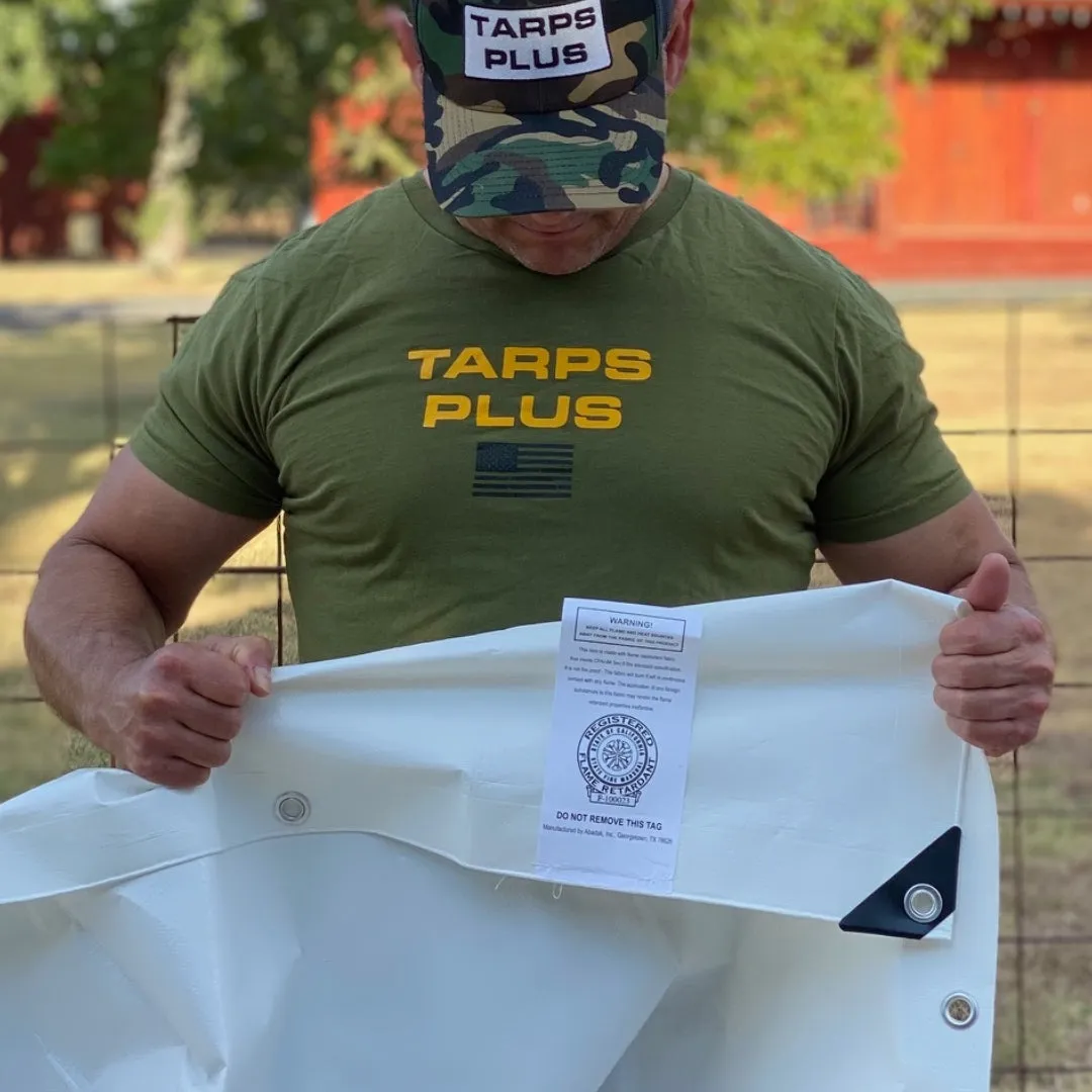 Poly Fire Retardant Tarps
