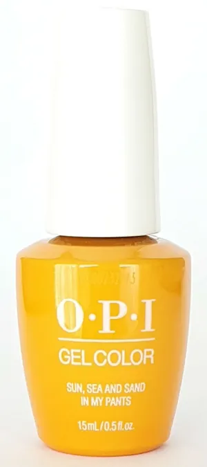 Sun Sea and Sand in My Pants * OPI Gelcolor